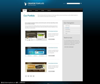 藍色網(wǎng)頁設(shè)計圖片 現(xiàn)代網(wǎng)頁設(shè)計的視覺魅力